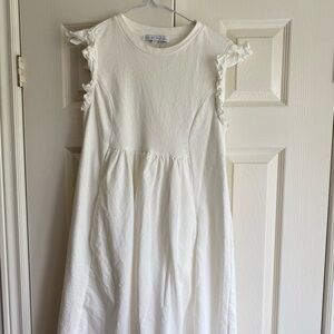 English Factory White Sleeveless Sundress Casual NWOT